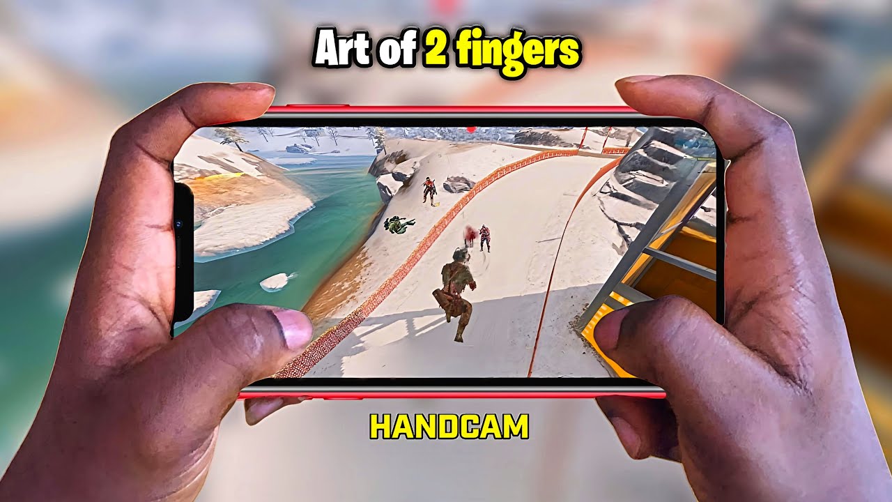 The ART of 2 fingers 💪🏽🔥Vs Sweaty Squads In Call of Duty Mobile Solo vs Squad HANDCAM GAMEPLAY