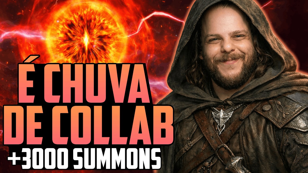 MAIS DE 3000 EVOCAÇÕES NA COLLAB DE SENHOR DOS ANÉIS NO SUMMONERS WAR! É CHUVA DE NAT FIVE!