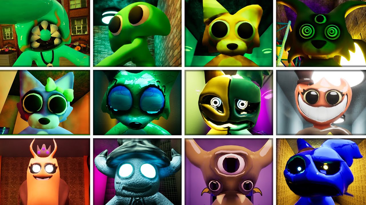 CARE OF VERVER 1,2,3,4 - (All JumpScares + All Cutscenes Bosses)