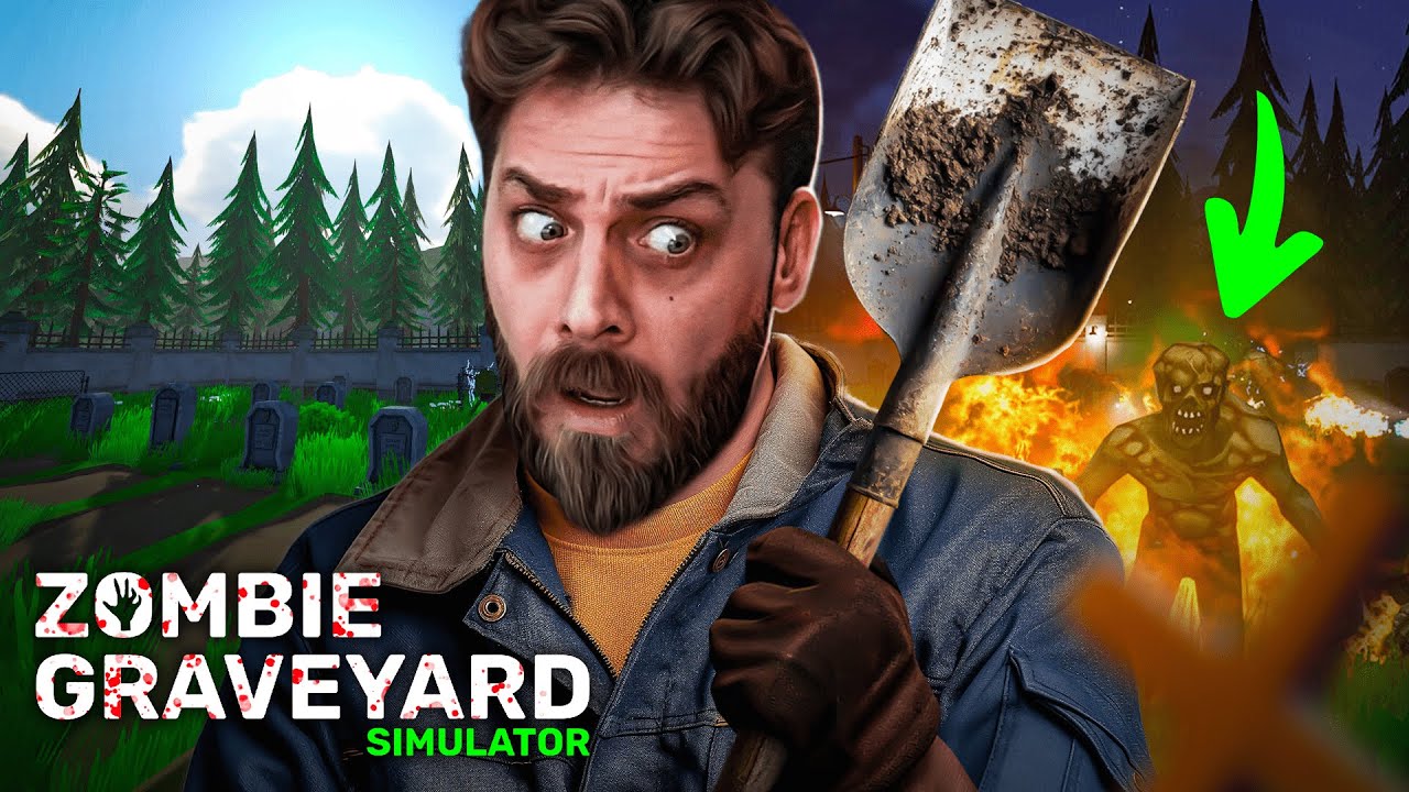 SON MEZARLIK MUHAFIZI! | ZOMBIE GRAVEYARD SIMULATOR |