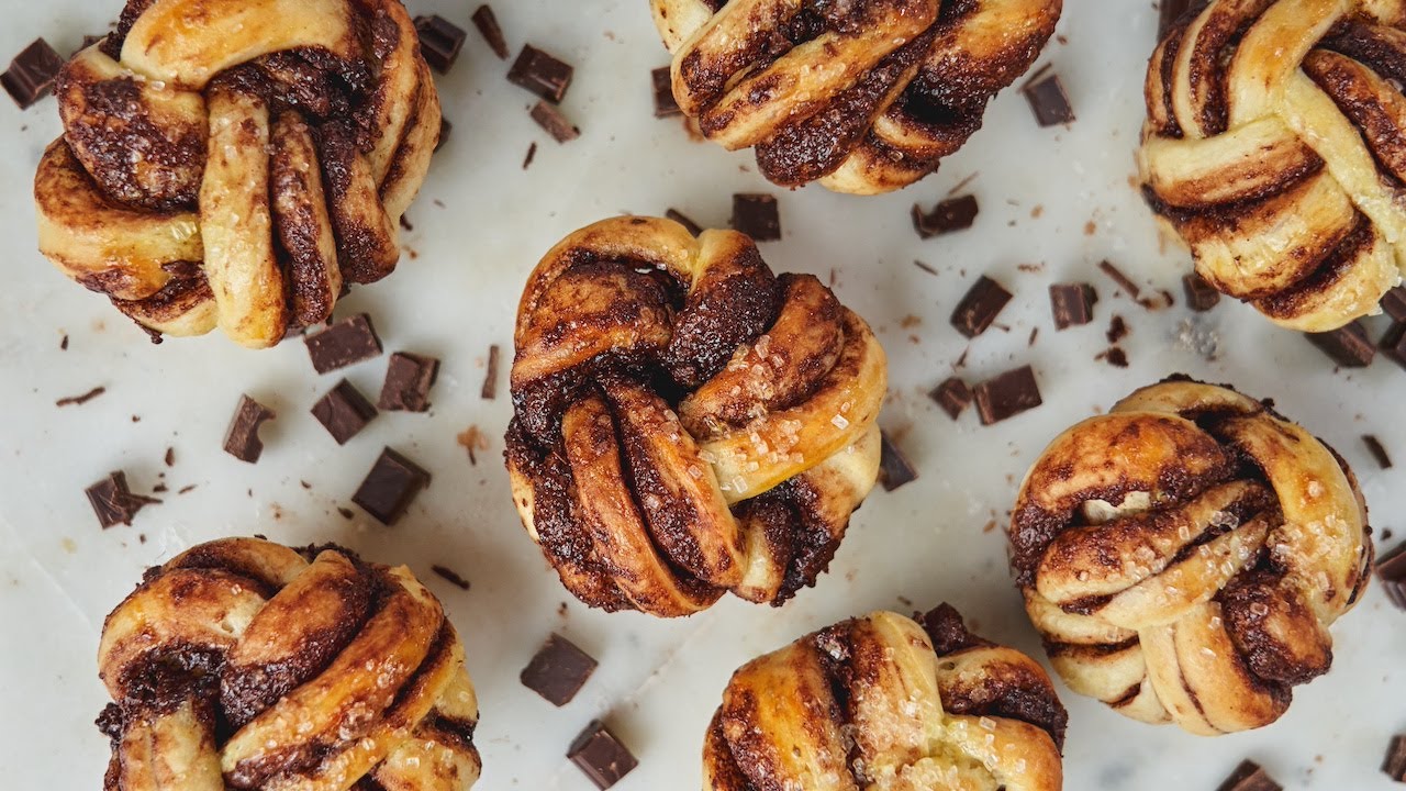 Bakeglede: Sjokolade-babka-boller