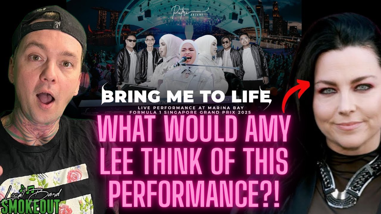 Putri Ariani - Bring Me to Life ( Reaction ) LIVE EVANESCENCE COVER