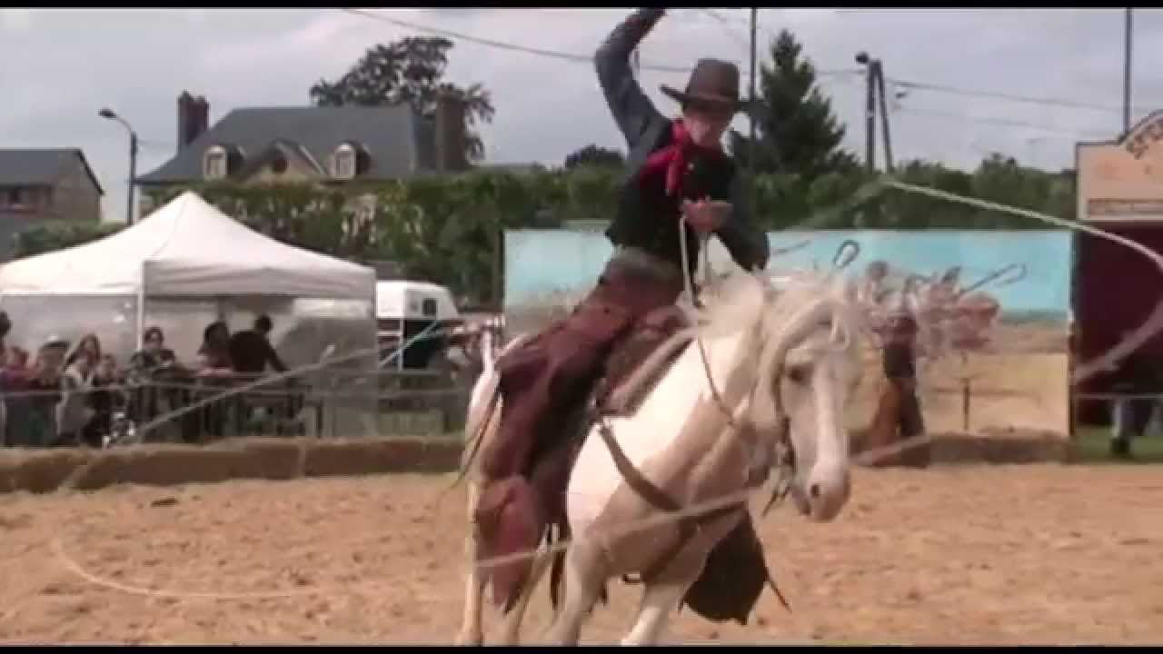 Clip spectacles équestres western