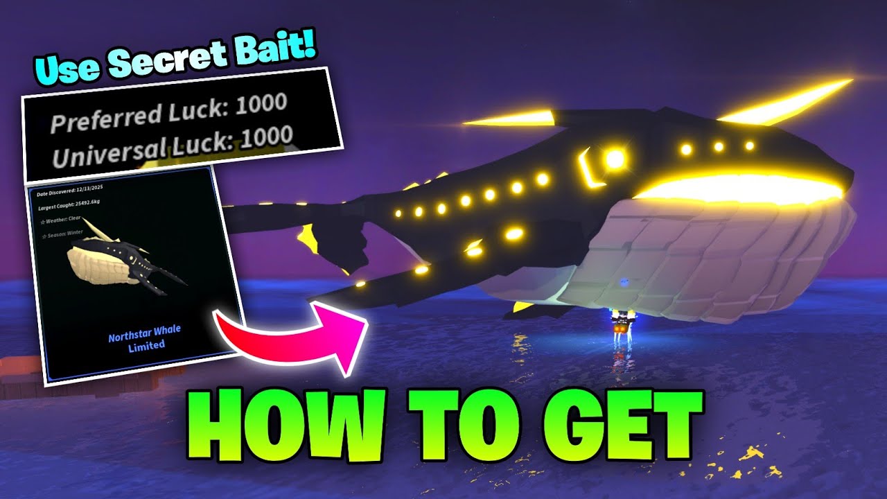 BEST WAY To Catch Northstar Whale in Fischmas Update - Fisch