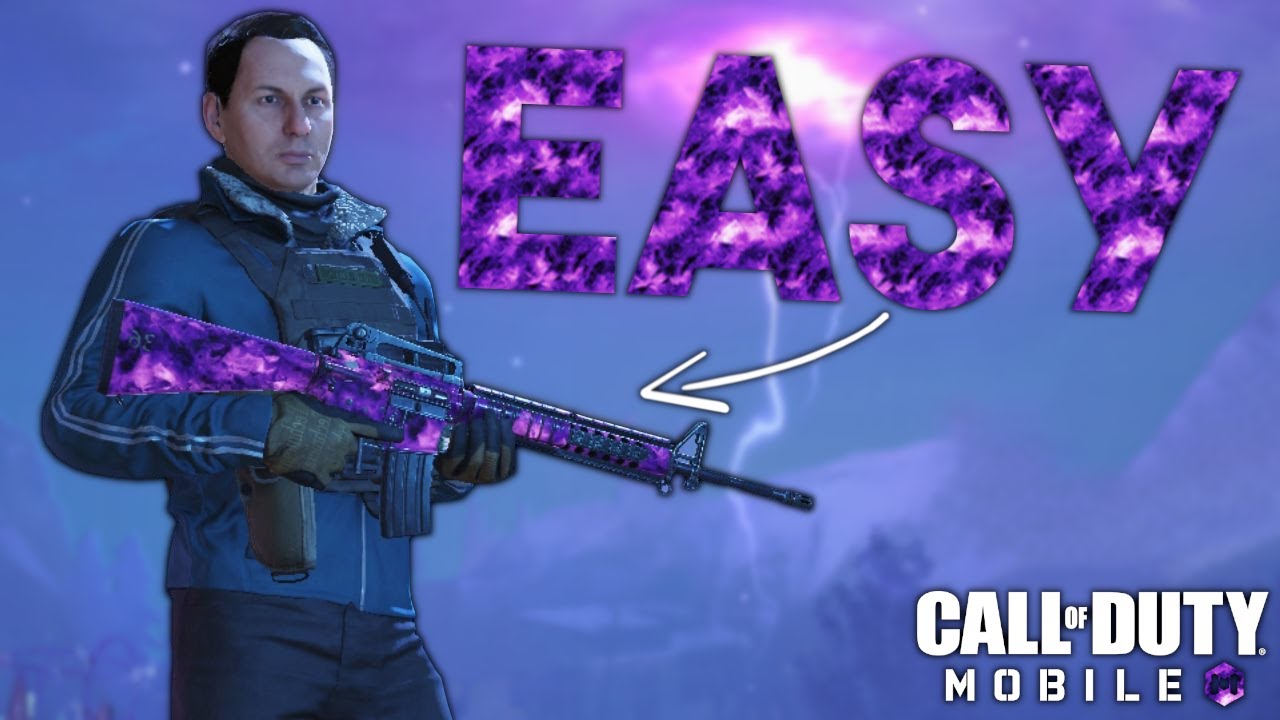FASTEST AND EASIEST WAY TO GET THE *NEW* AETHER CRYSTAL CAMO in Call of Duty Mobile