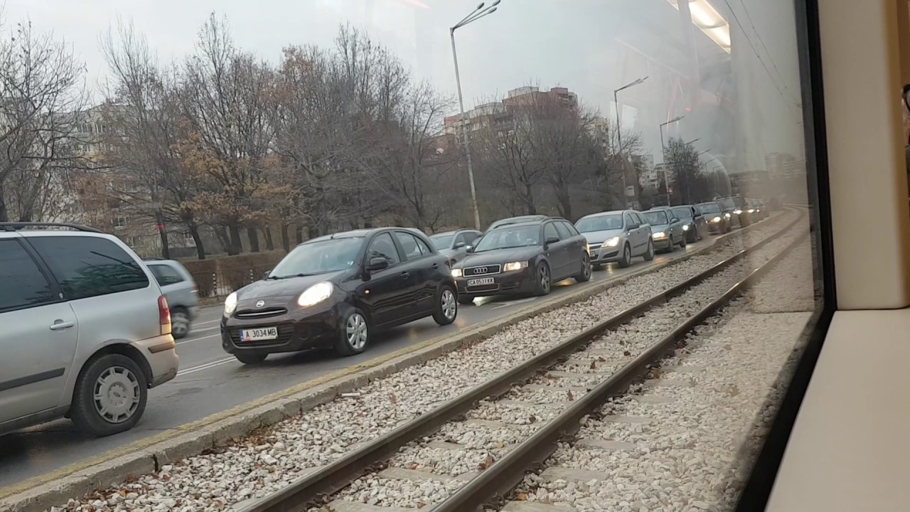 Трамвай София Линия 7 с трамвай на Pesa Swing | Sofia Tram Line 7 with tram model Pesa Swing Part1