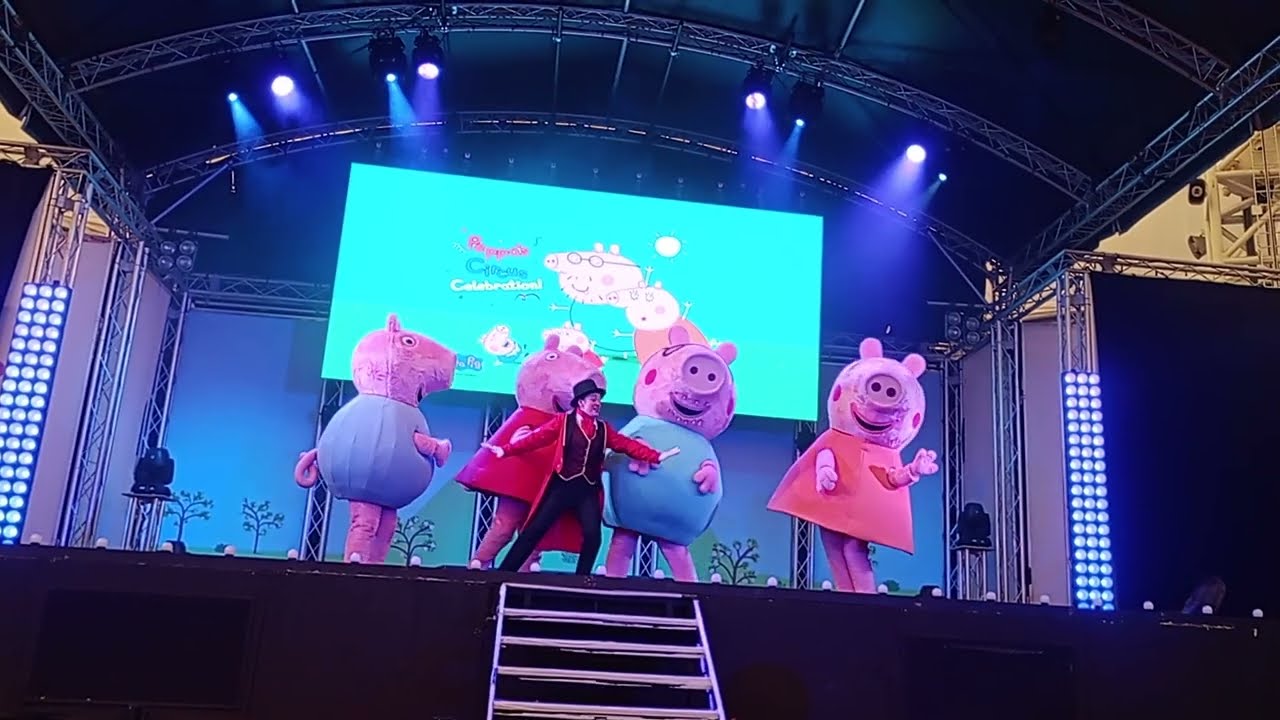 Свинка Пеппа в цирковом празднике Пеппы. Новое шоу 2024 года от Butlins