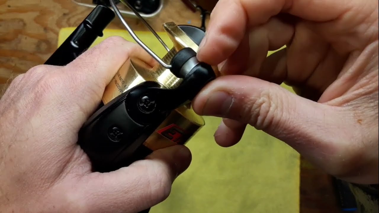 Spinning Reel Line Roller Maintenance