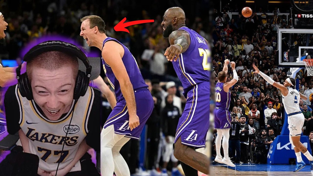 LUKE KENNARD!!! Reacting to Lakers vs Magic!