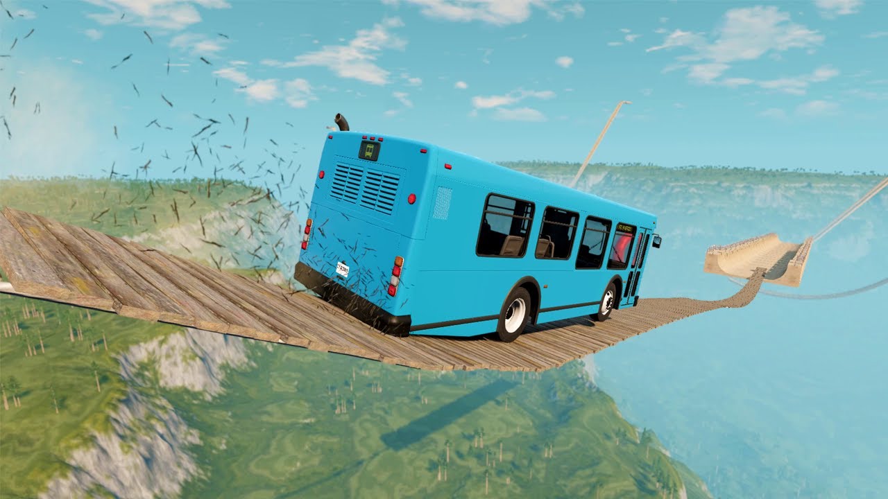 SPEEDING BUS Destroys Everything! | BeamNG Drive #25