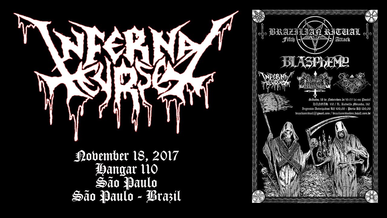 Infernal Curse - Live in Brazilian Ritual Fifth Attack - São Paulo