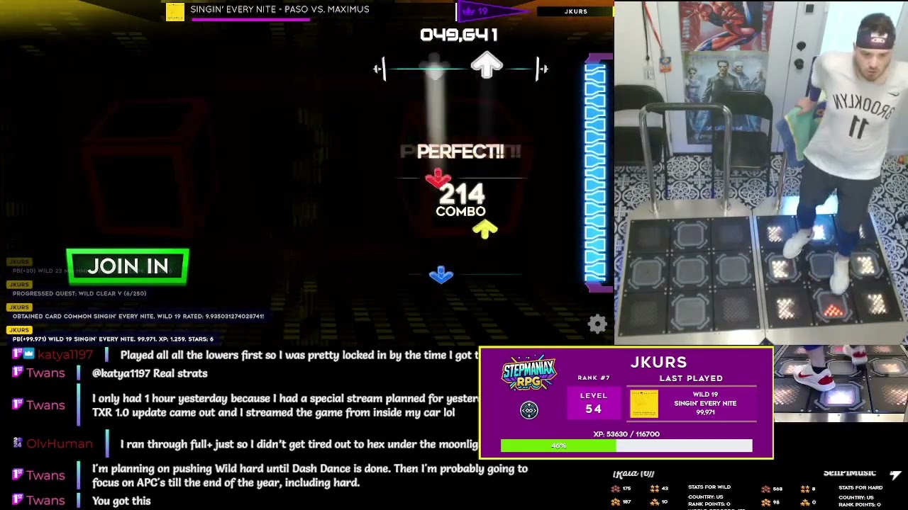 [StepmaniaX][19] Singin' Every Nite [100,000] APC