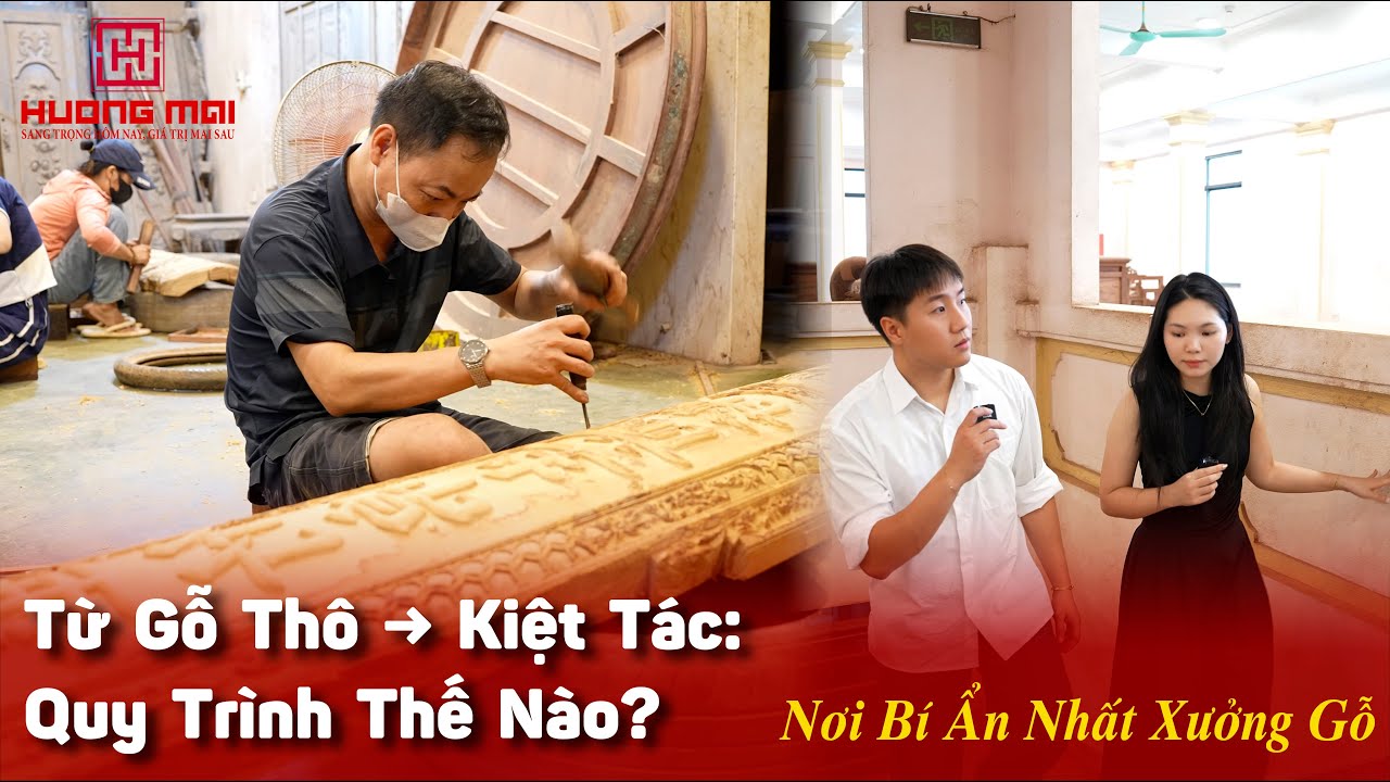Hành Trình Từ Cây Gỗ Thô Thành Kiệt Tác Thủ Công | Hé Lộ Không Gian Bí Ẩn Trên Tầng Cao Nhất!