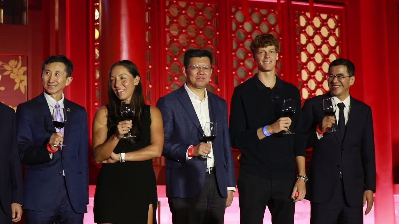 China Open Player Reception held in Beijing｜Sinner｜Medvedev｜Sabalenka｜Pegula｜Zheng Qinwen｜Tennis
