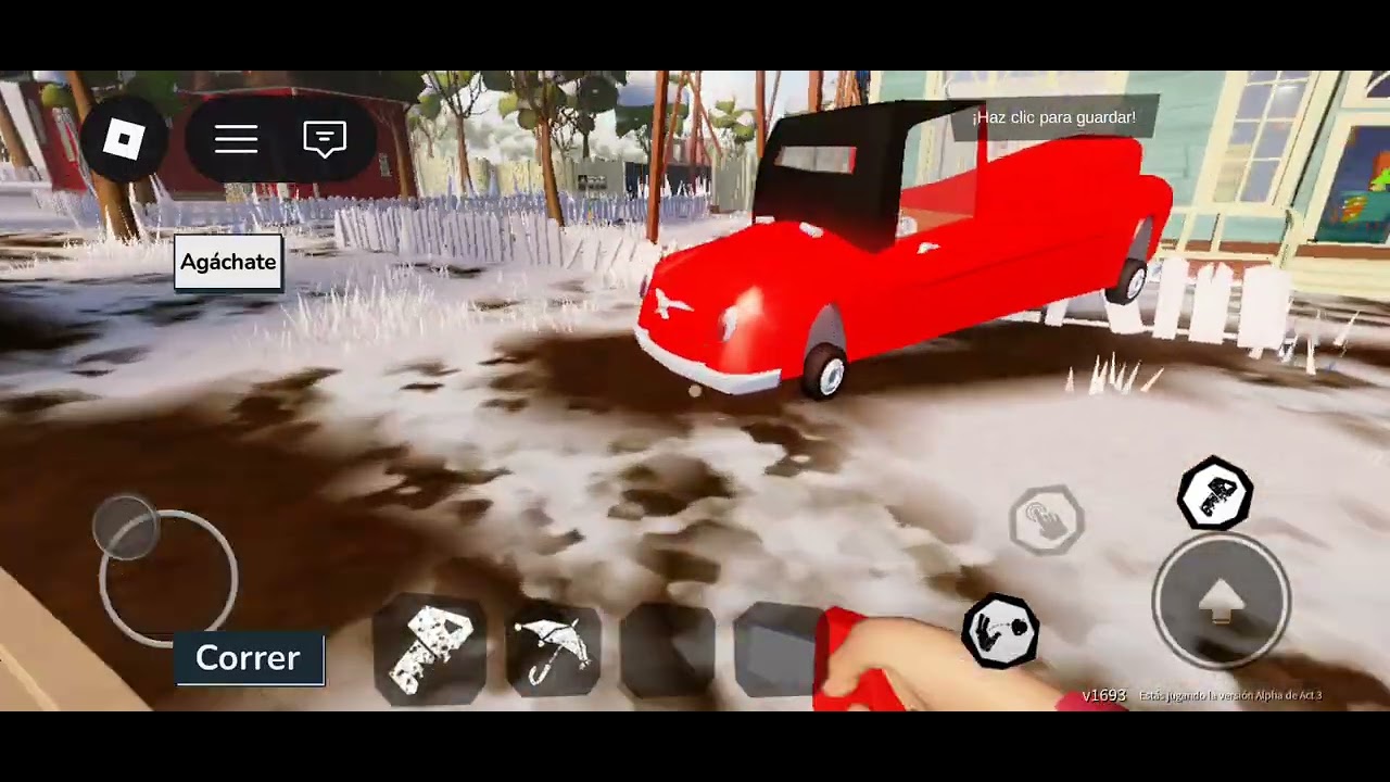 Pasándome hello neighbor pero con fredber (roblox)