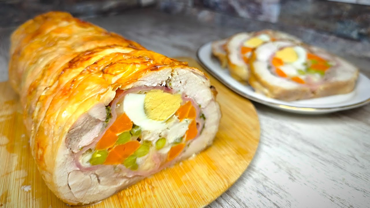 Cima de pollo.Pollo relleno-A mi manera -AR