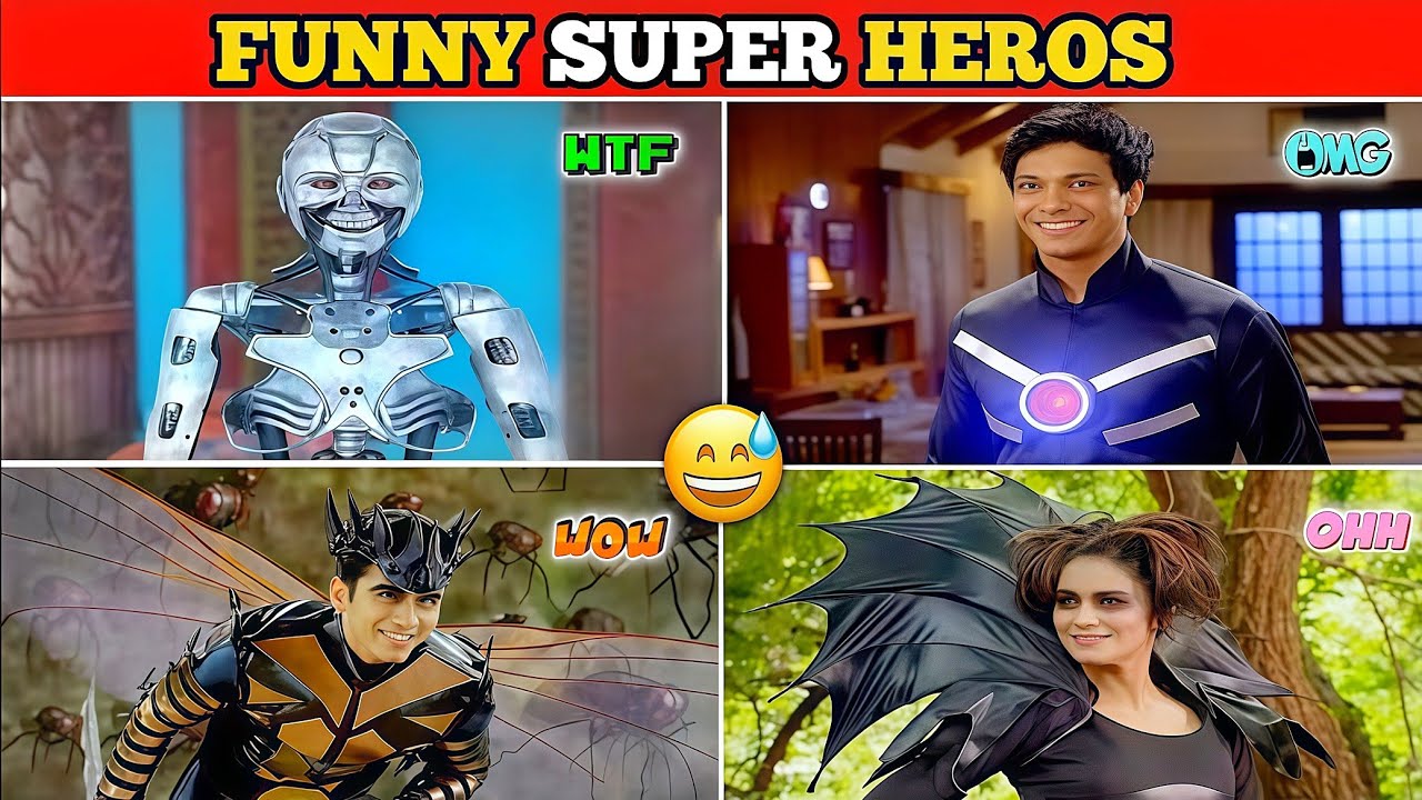 Most Funniest Super Heroes Of India | Mr Barfi