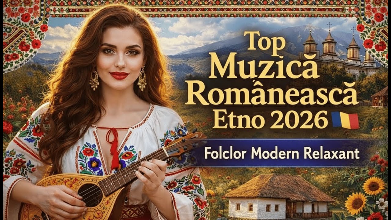 Muzică Etno Românească pentru Relaxare 🌾 Folclor Modern AI | 2026