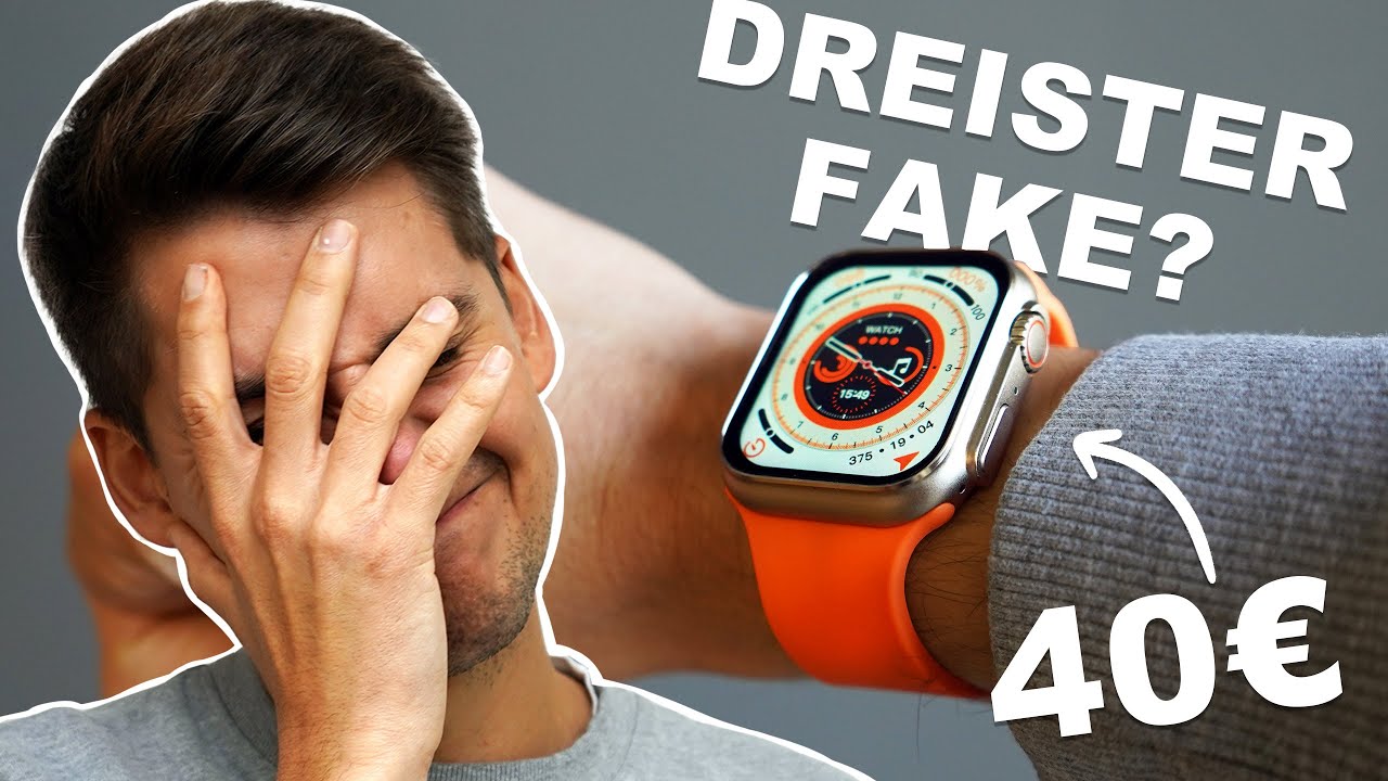 40&euro; Apple Watch Ultra Klon: Wie schlecht ist der Apple-Fake?