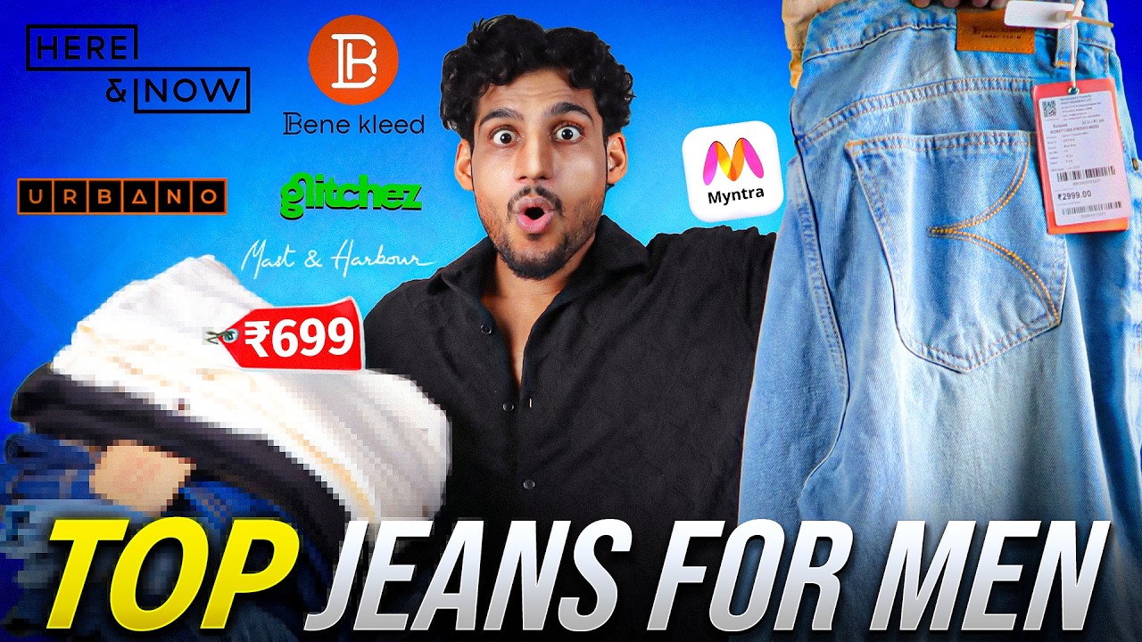 Must Have Jeans For Men 2026: Myntra Branded Budget Finds