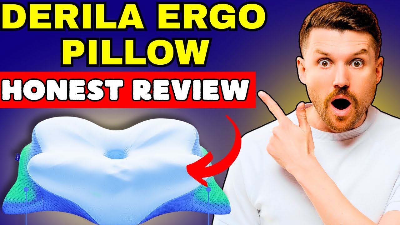 Derila Ergo Pillow⚠️(BEWARE)⚠️ Derila Pillow Reviews, Derila Ergo Review, Derila Ergo Pillow Review