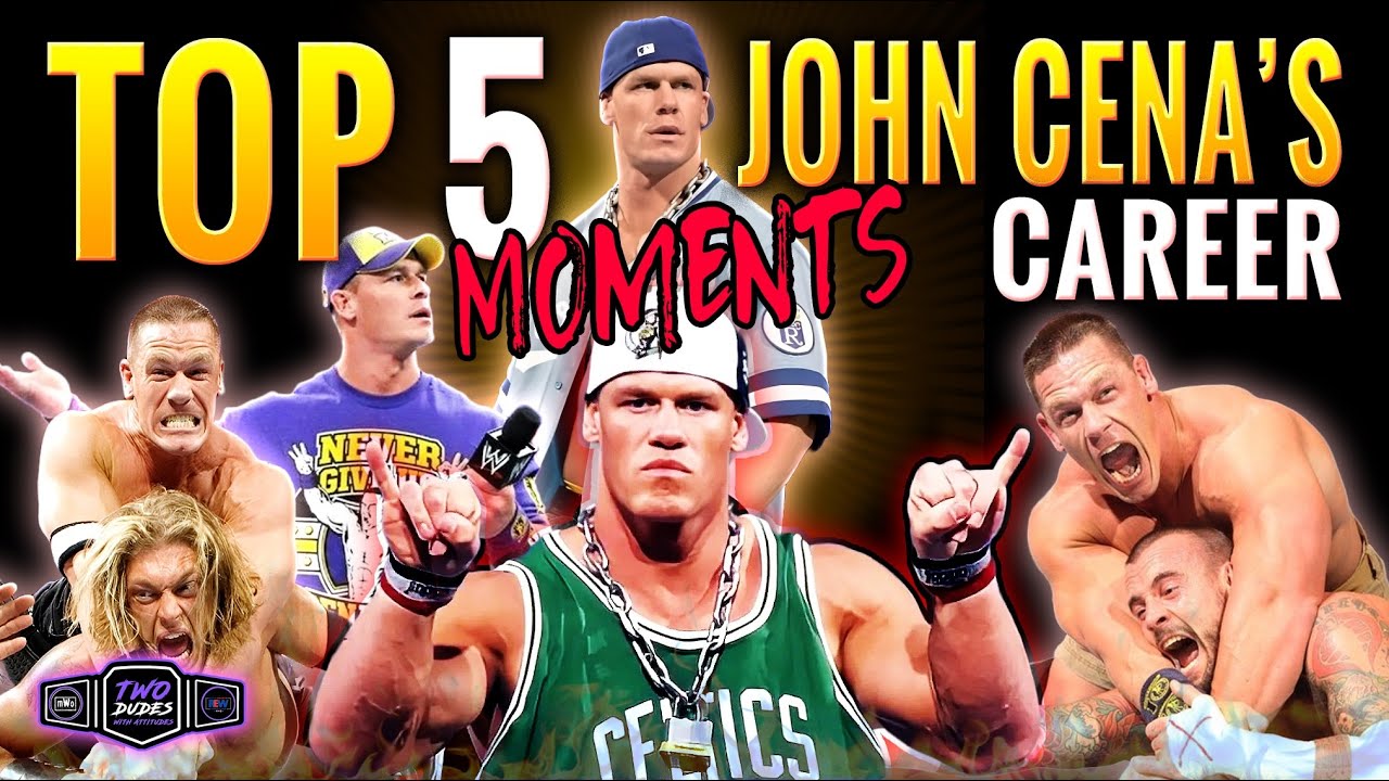 The 5 Moments That Defined John Cena’s WWE Career