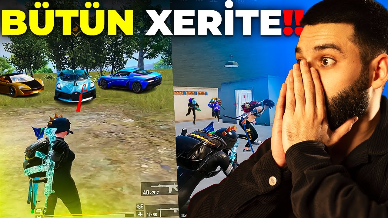 BÜTÜN XERİTE ÜZERİMİZE OYNADI!! 🤯 HEYECAN DOLU MAÇ! | PUBG MOBILE