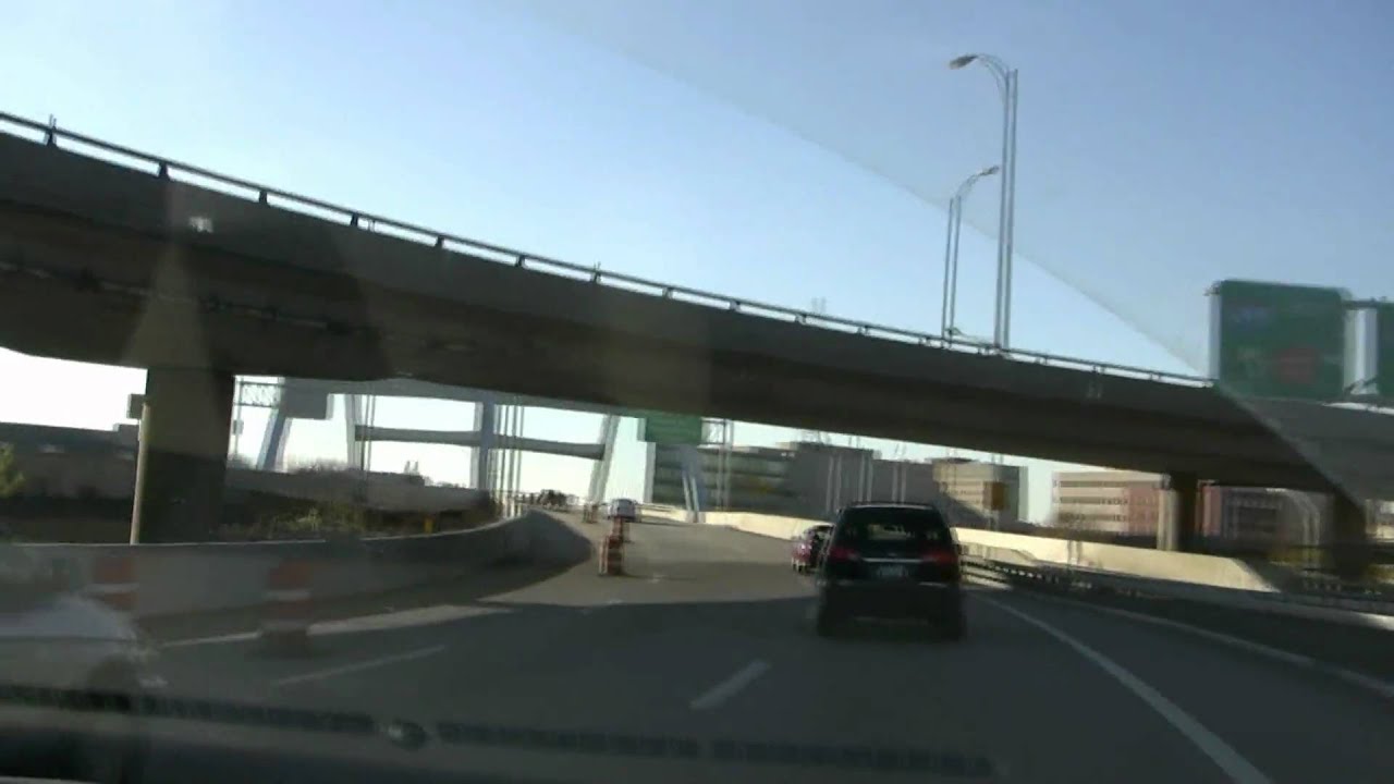 Random video-A drive down I-490 through downtown Rochester, NY.