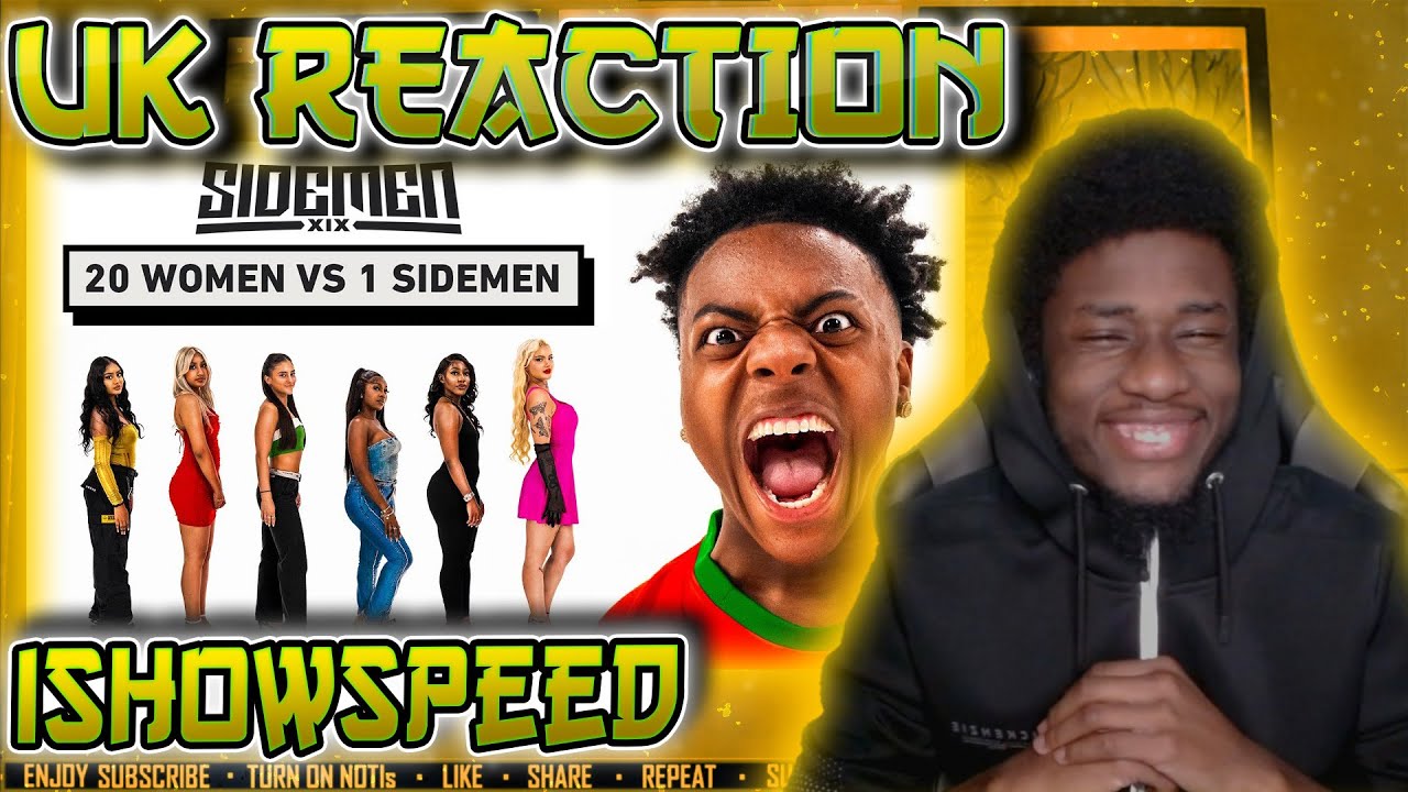 20 WOMEN VS 1 SIDEMEN: SPEED EDITION [UK REACTION🇬🇧]