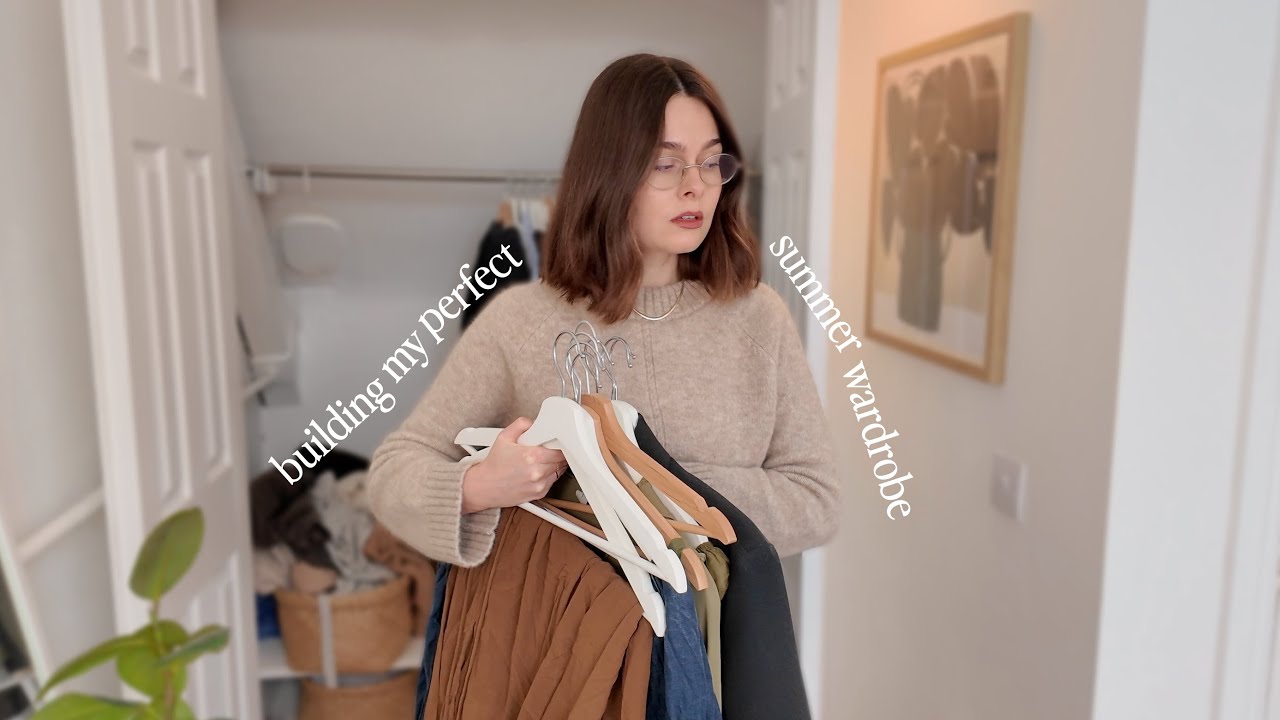 my wardrobe wasn't working, so I rebuilt it from scratch.