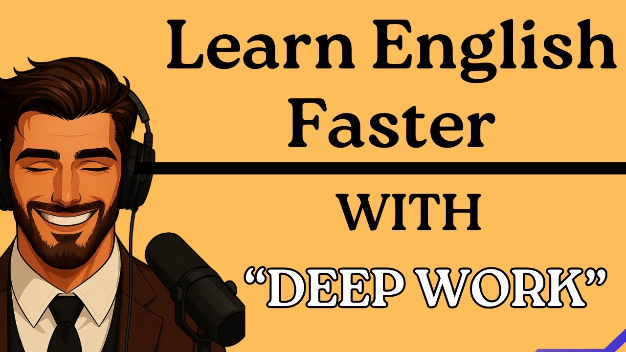 Learn English Faster with “Deep Work” | Easy English Podcast (A1–A2) | English Podcast Shadowing