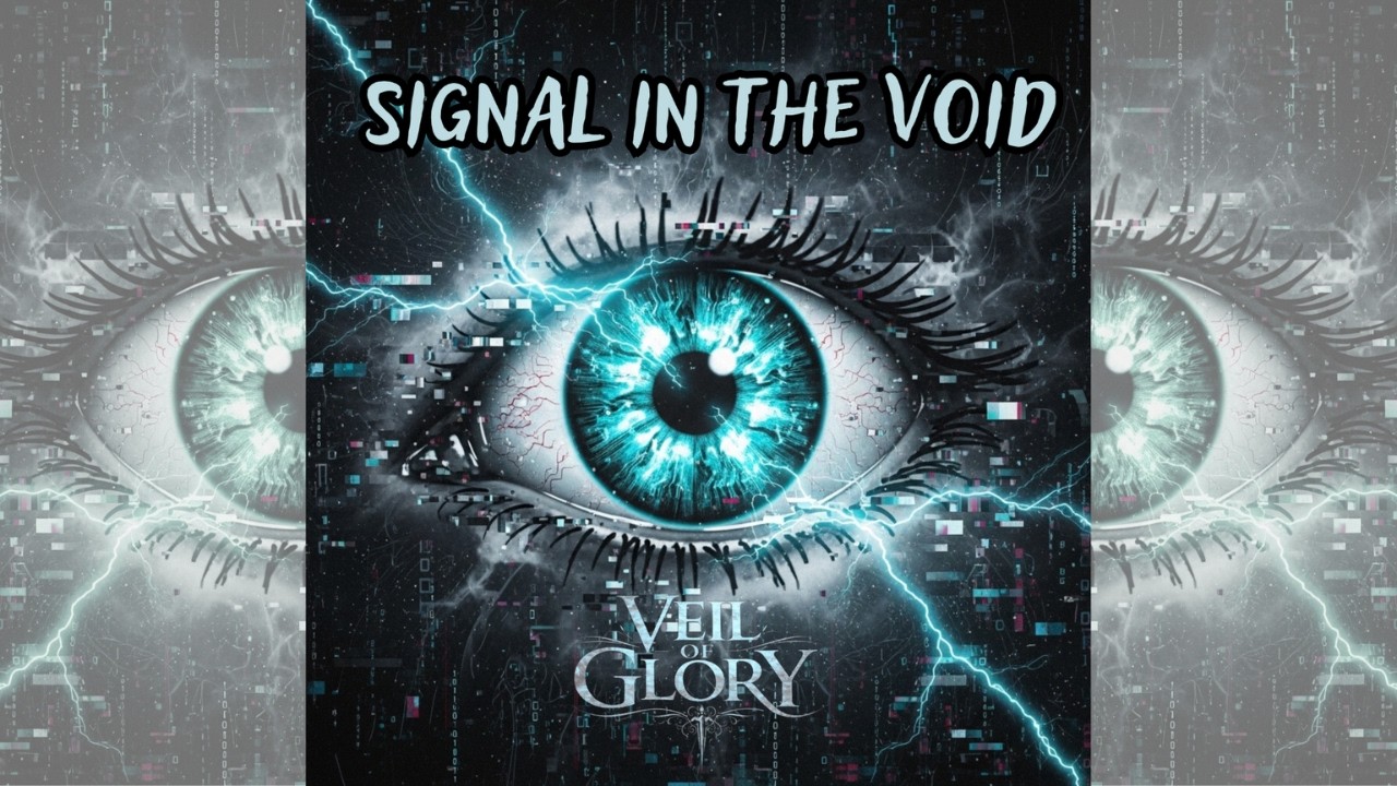 RUN THROUGH THE FIRE — Veil of Glory | Cyberpunk Rock Official Visualizer (Alternative Metal)