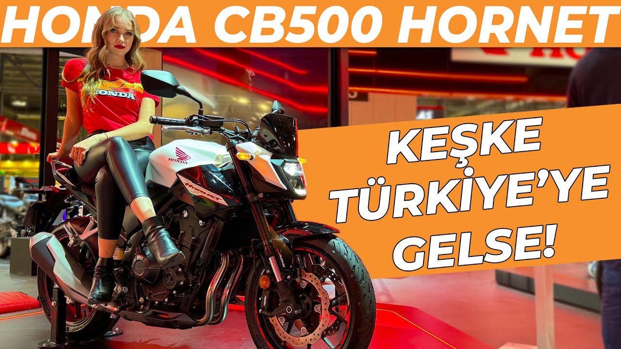 Honda CB500 HORNET | Keşke Gelse! EICMA FUARI 2023