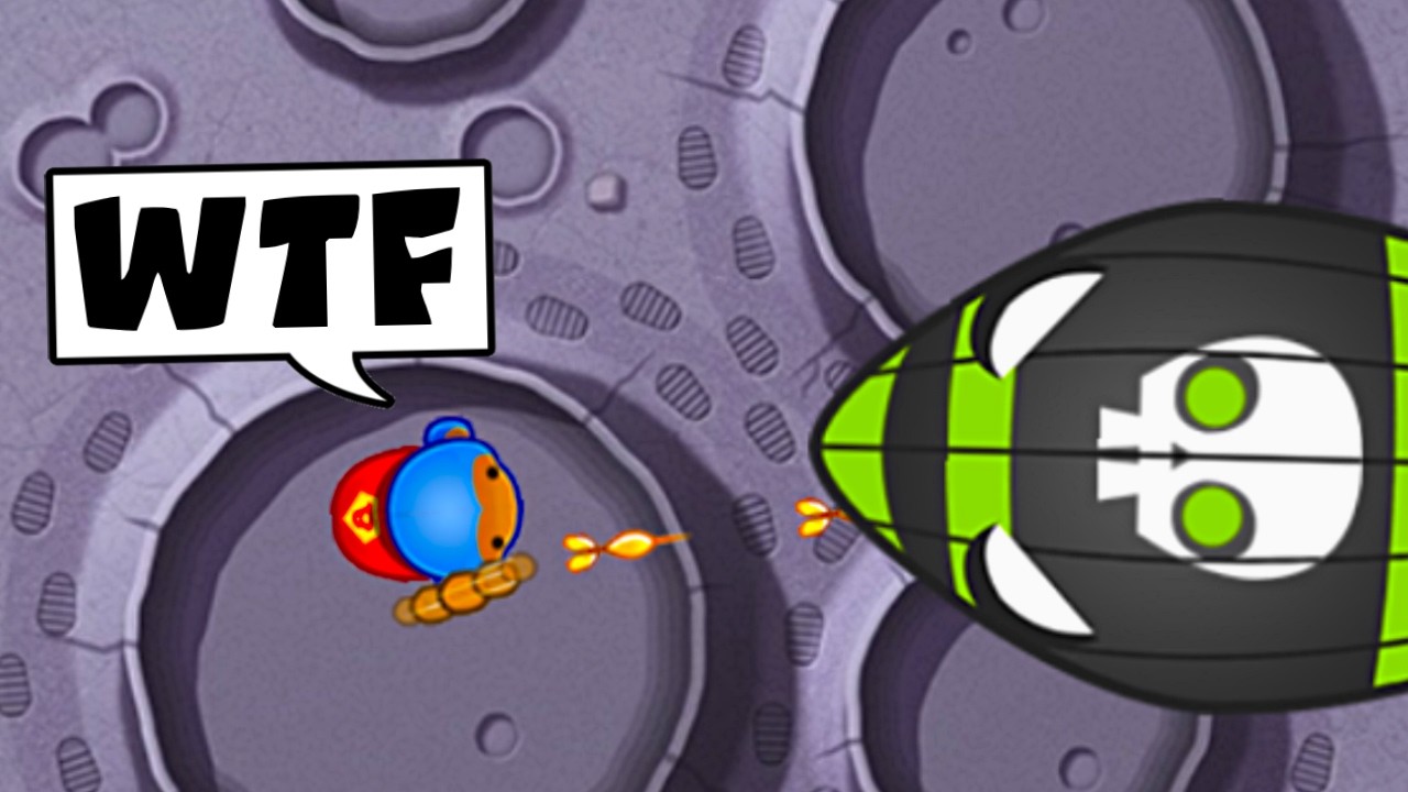 He sent me a ZOMG but he didn't know I had Super Monkey... (Bloons TD Battles)