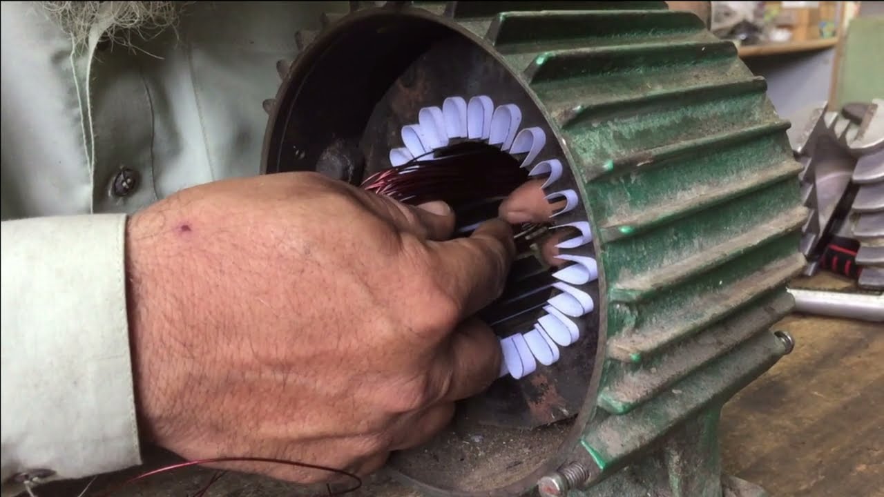 Donkey Pump 24 Slot Motor Winding | Ideal Electrical
