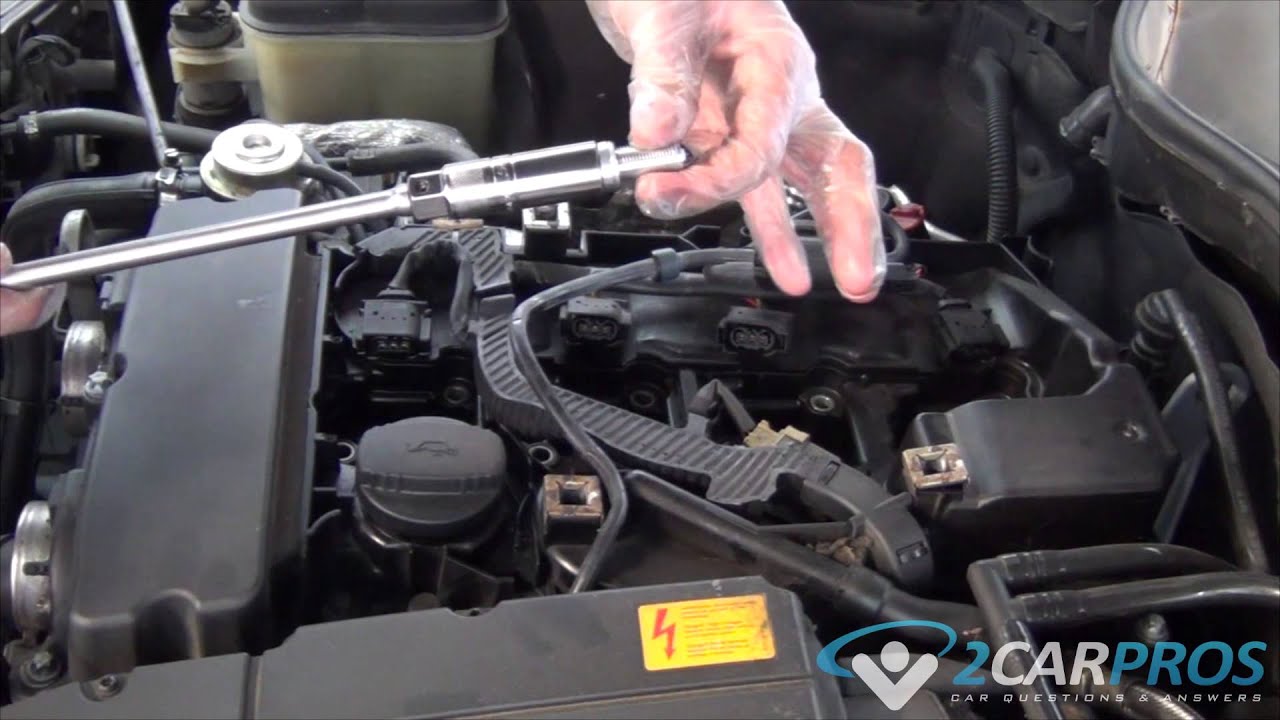 Spark Plug Replacement Mercedes Benz C230 2001-2007