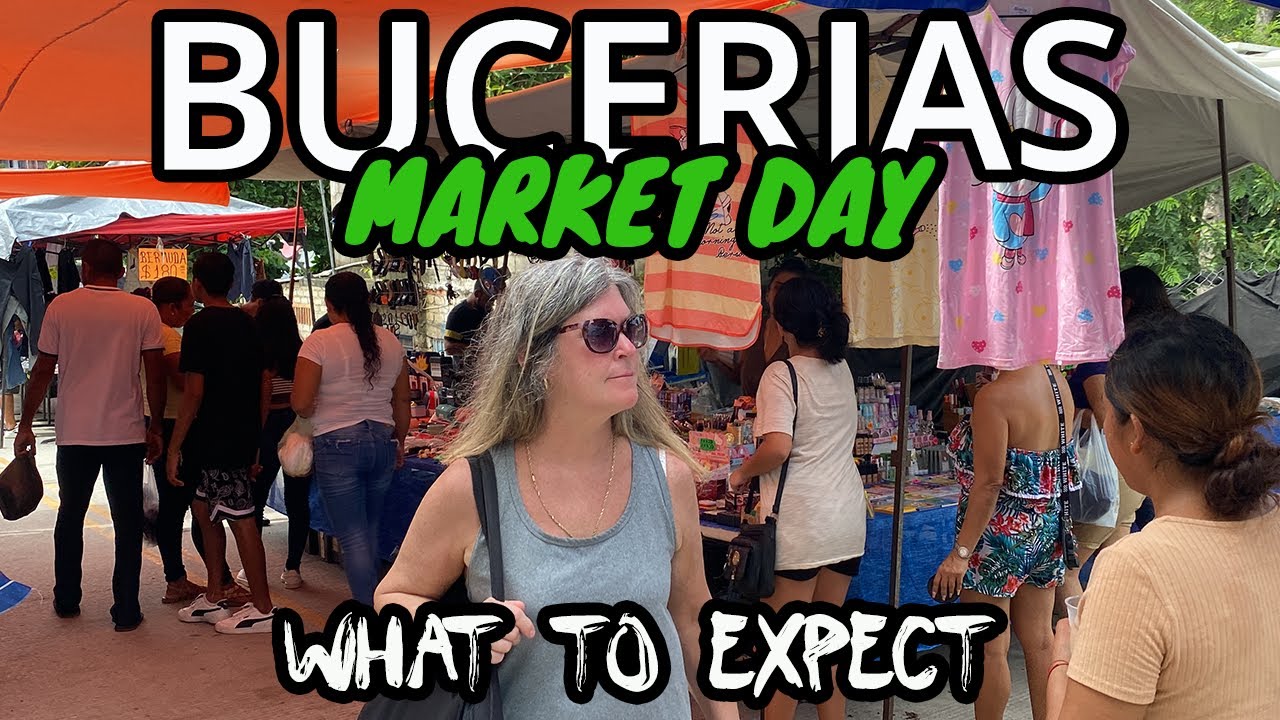 MARKET DAY IN BUCERIAS MEXICO. DAN & SALLY CHECK OUT THE LOCAL MARKET TO SEE WHAT IT HAS TO OFFER.