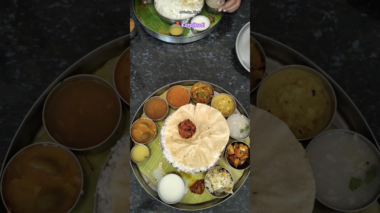 Karaikudi Veg Meals | Karaikudi Veg Restaurant | Jainika Veg Restaurant in Karaikudi #vegmeals