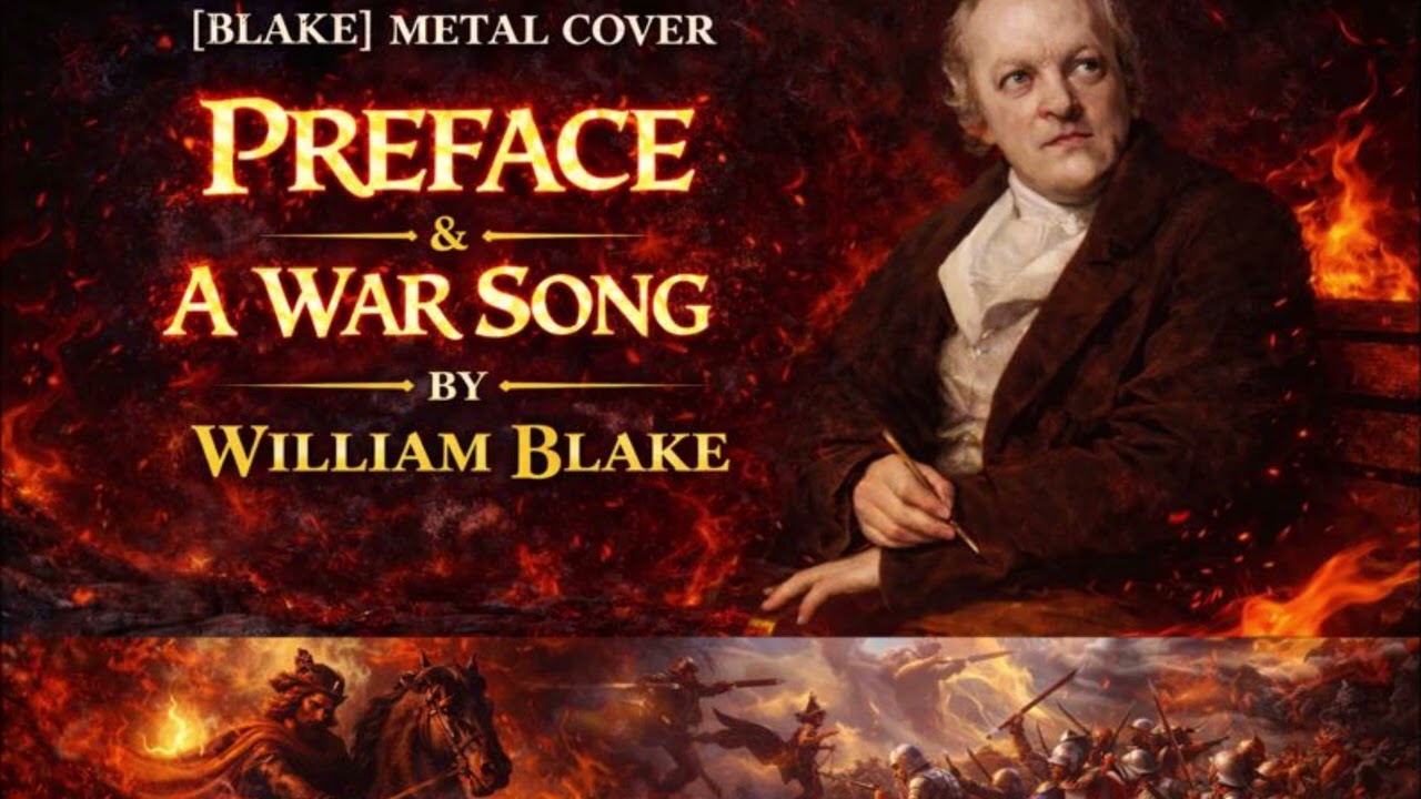 From Poetic Sketches - Preface and A War Song, Metal Cover