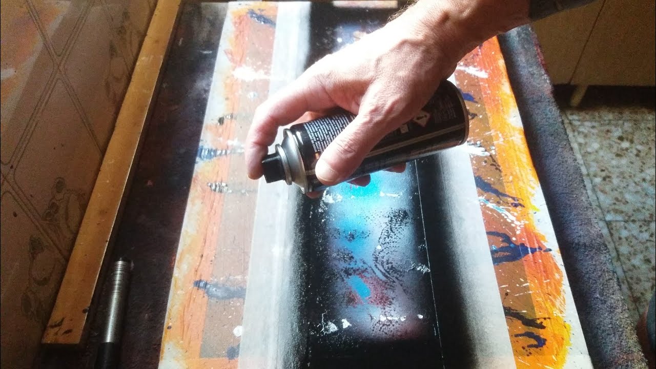 abstracto intuitivo#acrílico#spray/lienzo 60x40