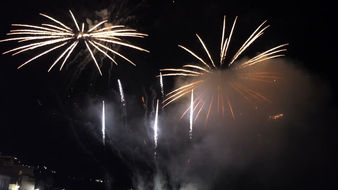 Giardini 8 Settembre 2022 Festa Madonna Raccomandata e Spettacolo Piromusicale VACCALLUZZO EVENTS 4K