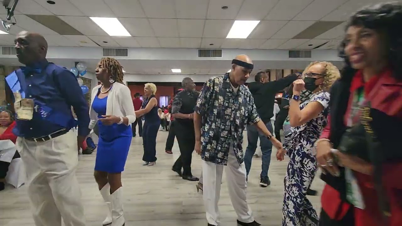 DMV Senior Hand Dancers Anniversary and Christmas party Celerbrating Detroit Finest, Sylvester /Kim