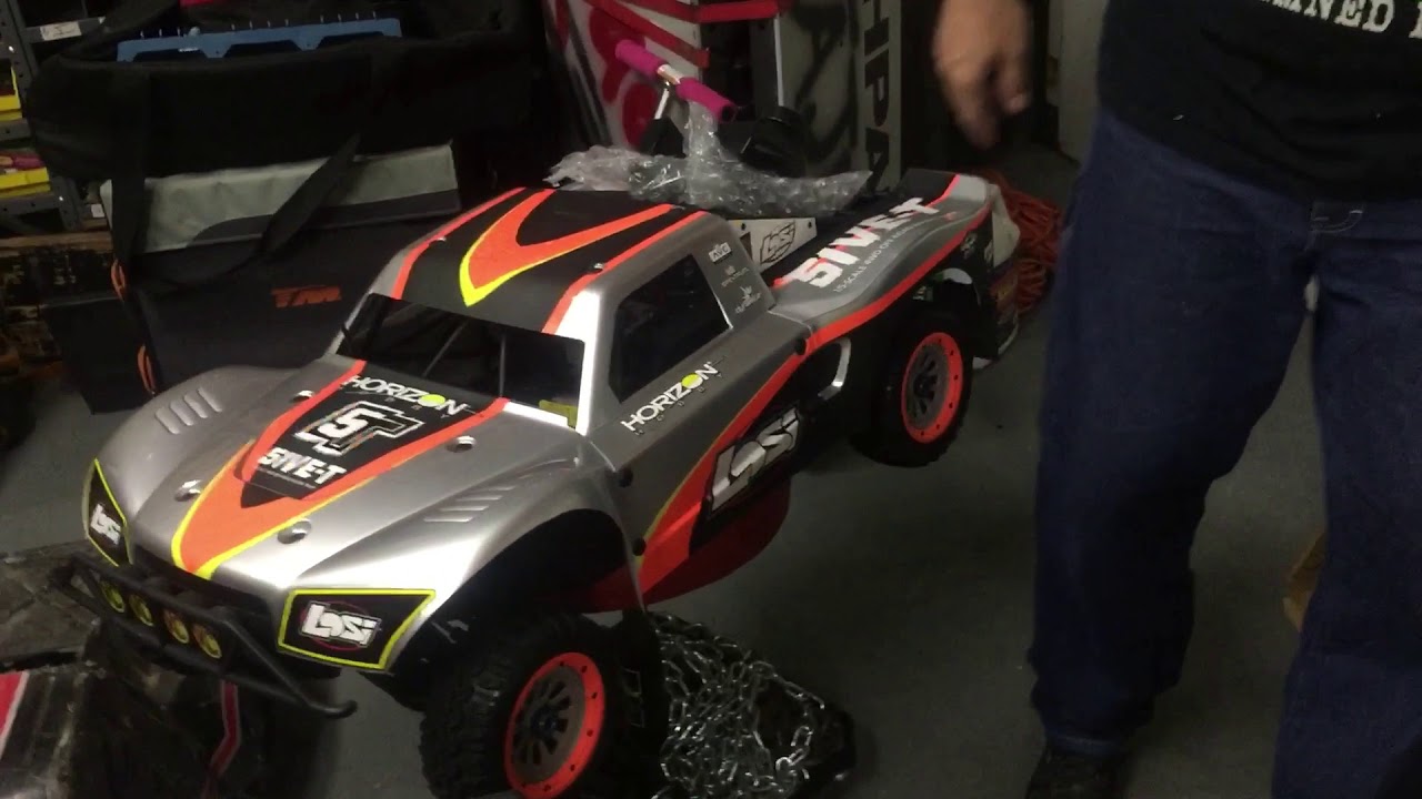 BOTAJELL & GARY RC Unboxing New LOSI 5IVE T @ 1AM Any Questions?