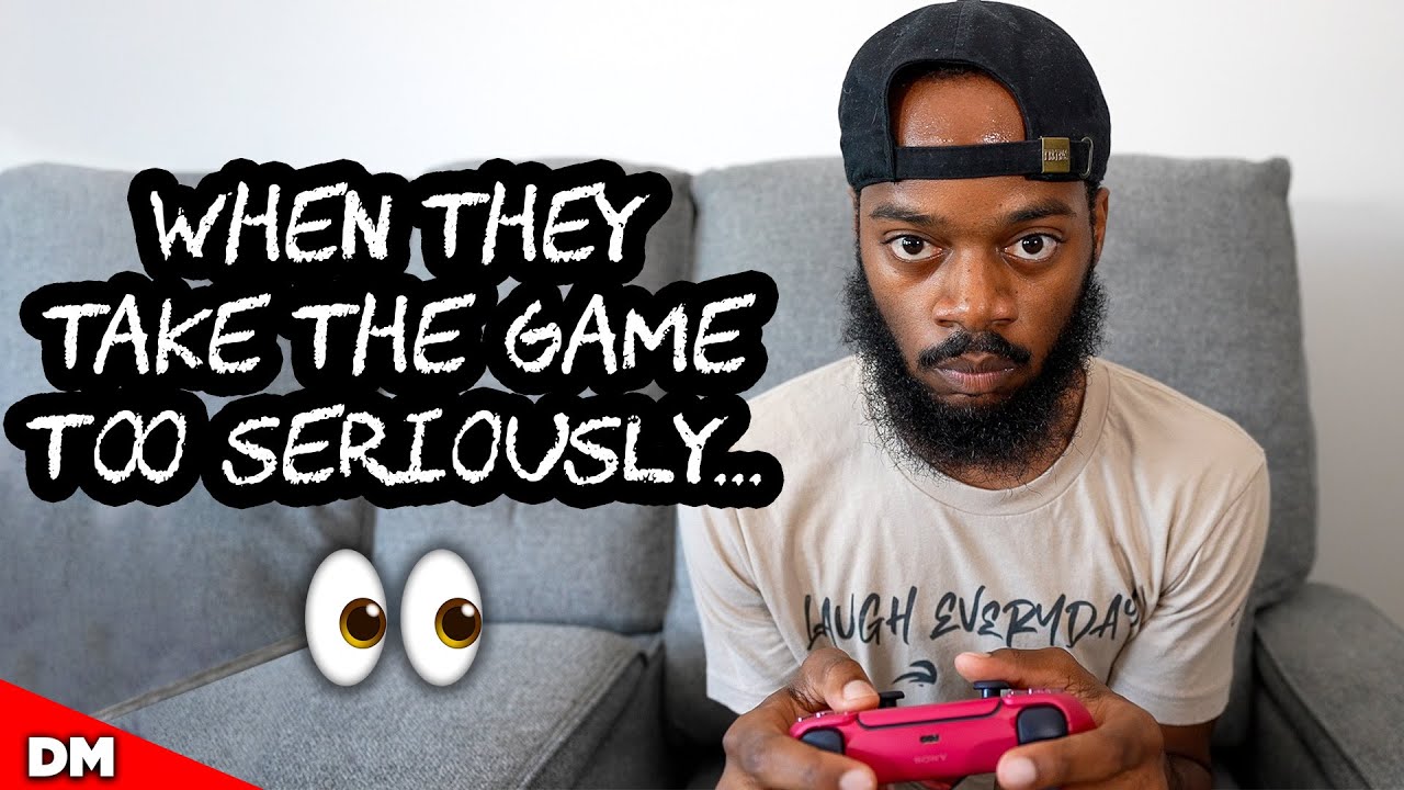 WHEN THEY TAKE THE GAME TOO SERIOUSLY...