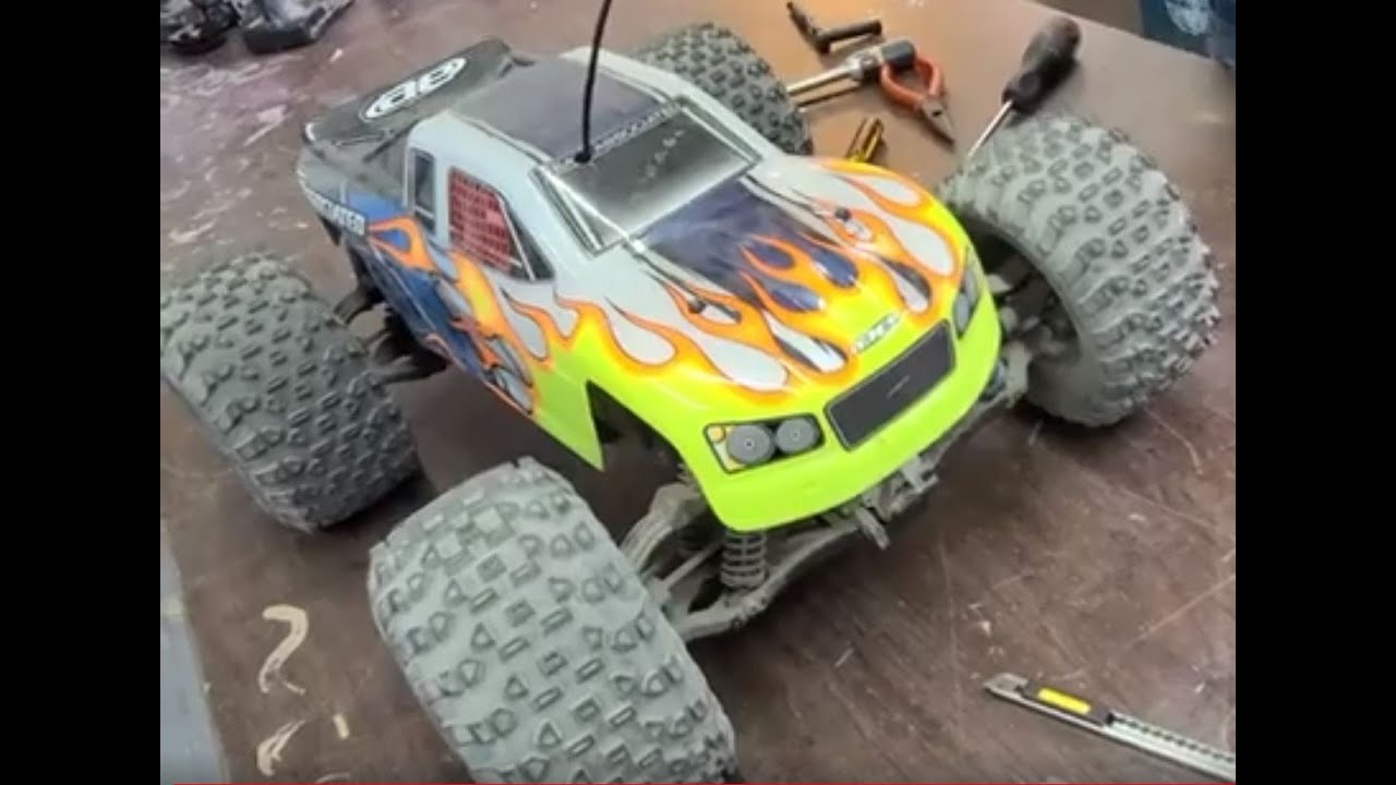 Team Associated Mini MGT 3.0 Locked up Nitro RC engine.  Can we swap or fix it?