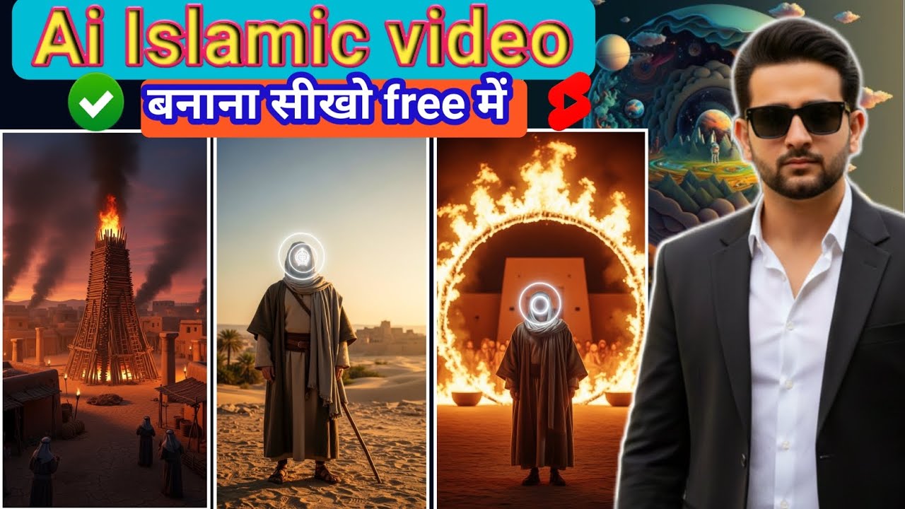 How to Create Islamic Cinematic Documentary Videos with AI 🔥 | AI Se Islamic Film Kaise Banaye