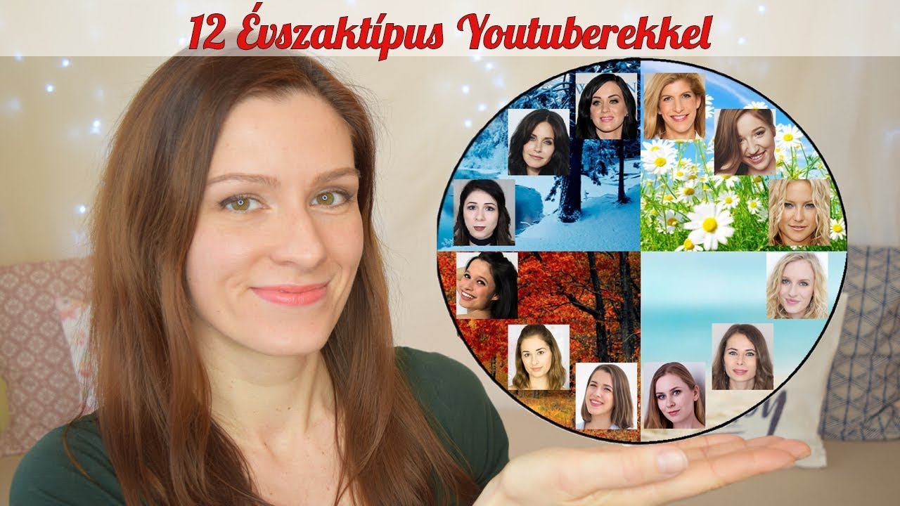 YouTuberek évszaktípusai | 12 Évszaktípusok | Stílus csevej Anettel