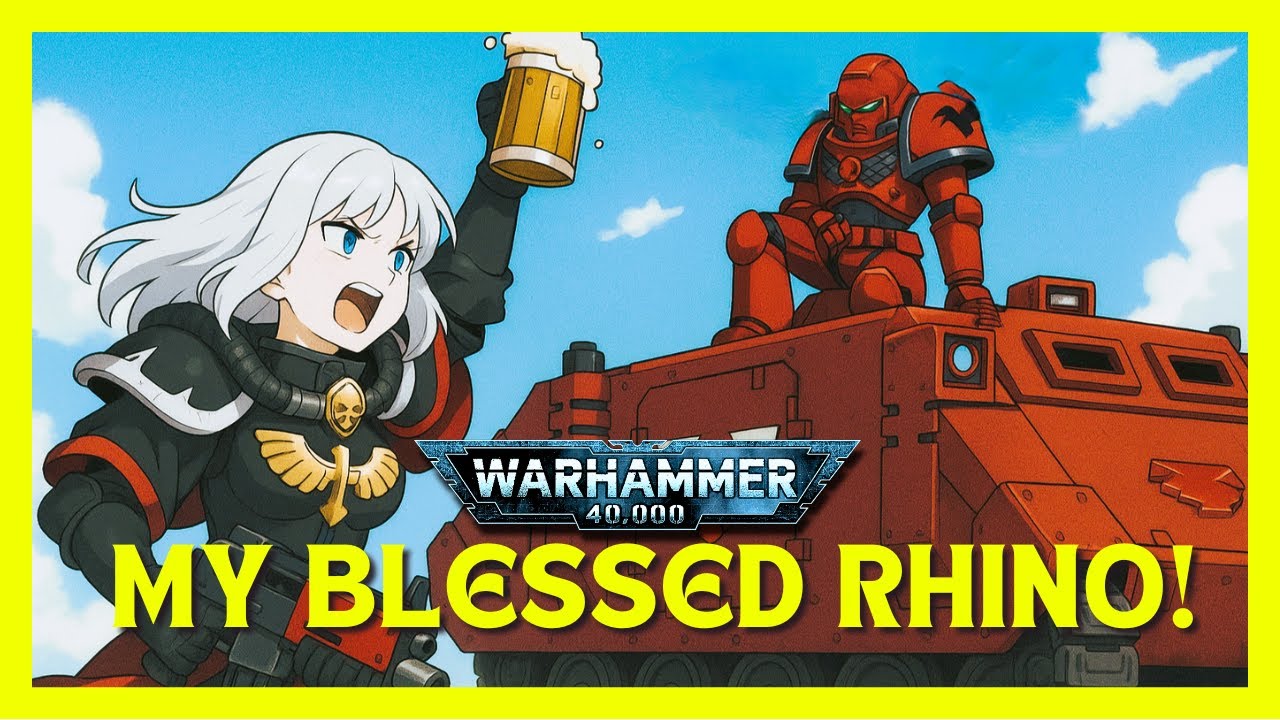 My Blessed Rhino - Sororitas x Blood Ravens - Warhammer 40k Music | Tavern Song - Parody Music
