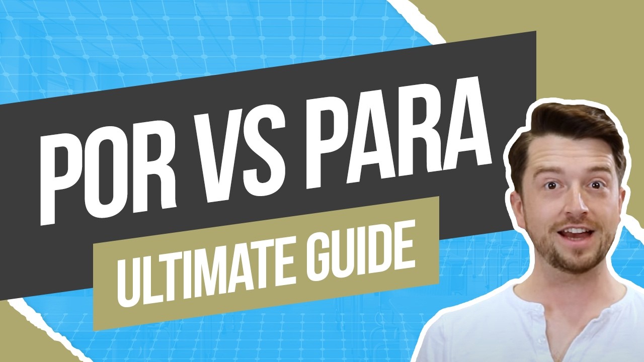Por vs Para: Ваше полное руководство