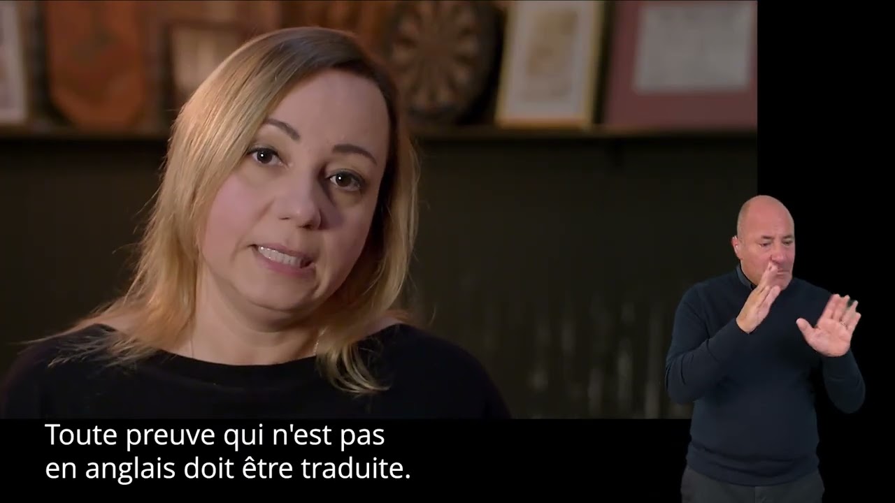 Claiming Asylum: Your Evidence (Part Two) (French subtitles)